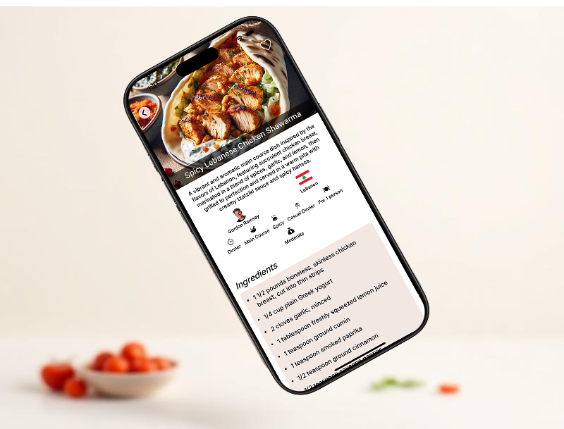 RecipeAI App Demo